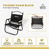 FOLDING CHAIR (TYPE 15) BLACK FOLDING CHAIR CAMPKEUN READY STOCK - naturehike camphack aesthetic fol