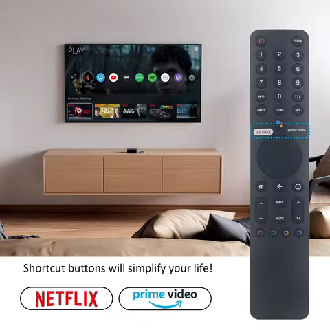 XMRM-19 Bluetooth Voice Remote Control for XiaomiMi TV Android 4K P1 Q1 Smart TV Compatible with L32