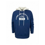 Hybrid Hoodie Sweather ฮู้ดดี้ ผู้ชาย สีน้ำเงิน (Navy Blue) MC-117NA เสื้อฮู้ด เสื้อกันหนาว ผ้านุ่ม 