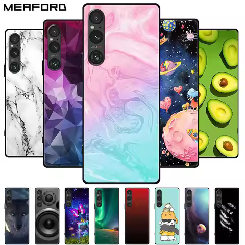 For Sony Xperia 1 V Case Xperia1V Silicon Back Cover Phone Case For Sony Xperia 1 V Soft Case Xperia