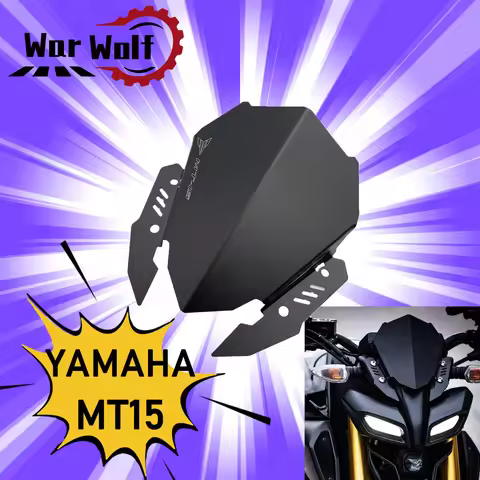 Motorcycle Aluminium Alloy Windshield Visor Windscreen Fits For YAMAHA 2018-2022 2019 2020 2021 2022