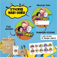 STICKER READY STOCK HARI GURU, STICKER HARI GURU,TEACHERS DAY