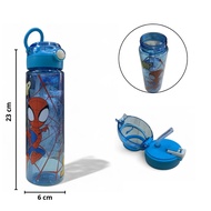 800ml Botol air water Bottle kids straw Bpa free Botol transparent kawaii men travel cup Botol air L