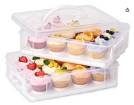 Snapware 2-Tier Cupcake Carrier