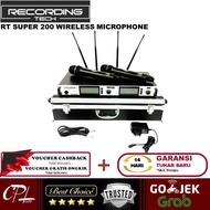 PROMO- RECORDING TECH RT SUPER200 SUPER 200 MIC WIRELESS 2 MIC -ASGARDEN08
