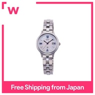 [Orient Watch] Natural &amp; Plain watch LIGHTCHARGE white butterfly shell RN-WG0007A Ladies