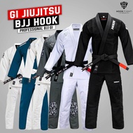 Gi Jiujitsu BJJ Kimono Jujitsu Uniform Jujitsu Dogi HOOK BJJ Gi