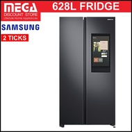 SAMSUNG RS62T5F04B4/SS 628L Family Hub™ FRIDGE (2 TICKS) + FREE GIFT FROM SAMSUNG