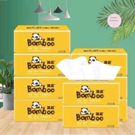 Kertas Tisu Lembut Muka Bamboo / Bamboo Tissue / Soft Facial Tissue 300pcs Non Fluorescent Tissue Fa