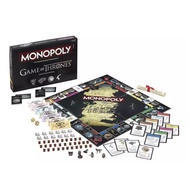 ♞,♘Monstermarketing Real Estate Empire Board Game A Game of Monopolies Game of Thrones Kids Toys