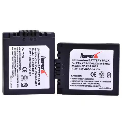 CGA-S006 CGR CGA S006E S006 S006A BMA7 DMW BMA7 Rechargeable Battery for Panasonic DMC FZ7 FZ8 FZ18 