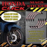 HONDA CLICK MAGS STICKER BIG / HONDA CLICK STICKER ACCESSORIES