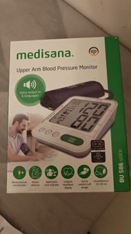 medisana BU 586 voice 上臂式血壓計