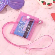 Card HOLDER PVC Transparent CARD HOLDER Korean Cute KPOP CARD Wallet