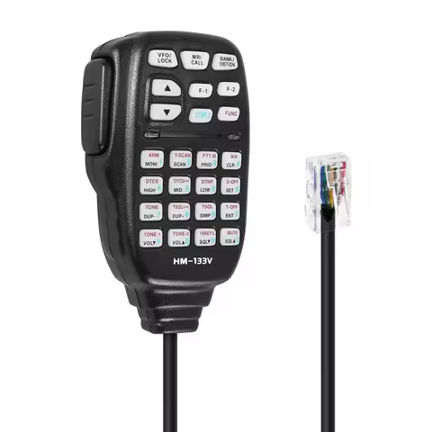HM-133V DTMF Speaker PTT Mic Microphone for ICOM IC-2200H IC-27201C-2820H IC-2100H IC-2300H Car Mobi