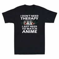 I Don'T Therapy I Just Need To Watch Anime Merchandise Lover Vintage T-Shirt