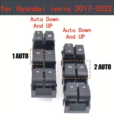 LHD Master Driver Electric Power Lifter Window Switch Lifter Regulator Button for Hyundai ioniq 2017