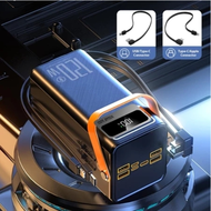 ⚡PowerBank 120W 160000mAh Ultra-Fast Power Bank |⚡7 Devices | Built-in Cables+LED Light | Travel/Cam