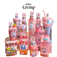SMRTLIV BTD001 - Disney 3D School Children's Drinking Bottle Zootopia Judy Nick Tritan 290ml 580ml 6