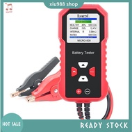 (xiu988)  Micro-500 12V Car Battery Tester 40-3000  Lithium Battery Test Lead Acid Battery Analyzer 