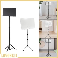 [Lovoski1] Music Holder,Music Stand,Metal Use Lightweight Foldable Portable Music Sheet Holder,Sheet Music Stand for Violin Players