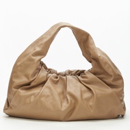BOTTEGA VENETA Daniel Lee The Shoulder Pouch brown leather gathered hobo bag