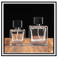 perfume bottle perfume bottle refillable Transparent spray bottle perfume bottle glass bottle 50ml b