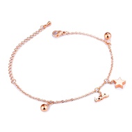 Titanium Love Bracelet Import Korea Suitable Gift GK036 very elegant modern gift