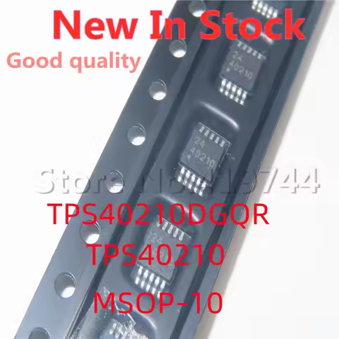 10PCS/LOT TPS40210DGQR TPS40210 40210 TPS54240DGQR 54240 TPS54240 MSOP-10 SMD Boost Controller In St
