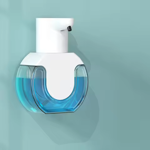 Soap Dispenser Wall Mountable Smart Liquid Soap Dispenser Auto Touchless Infrared Sensor Rechargable