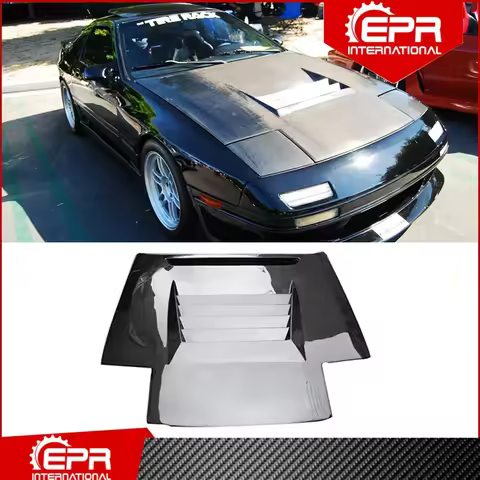 For Mazda RX7 FC3S Carbon Fiber Dmax Hood Trim Body Kit FC3S Racing Part RX7 Carbon Hood