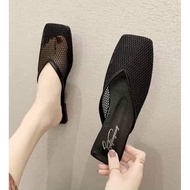 Giày Búp Bê Lưới (mũi vuông) - ABM FASHION