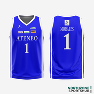 NORTHZONE Ateneo Blue Eagles 2022 UAAP Season 85 Full Sublimated Basketball Jersey