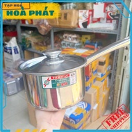 430 TITHAFAC stainless steel pot with stainless steel lid - 430 stainless steel pot can be used on a