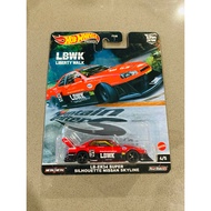 R34 Skyline LBWK GTR Hot Wheels Premium Car Culture Mountain Drifters LB-ER34 Super Silhouette Nissa