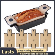 4 Pack Silicone Bread Loaf Pan Liners, Reusable and Nonstick Silicone Bread Sling, Fit for 9.5x5,10x