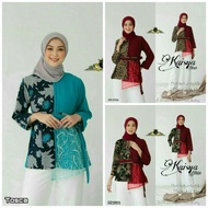 Batik Blouse Combination / Batik Tops For Women