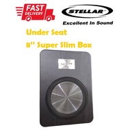 Stellar 8" Car Underseat Subwoofer Slim Box SubWoofer Bawah Kerusi **No Built-In Amplifier**Car Audi