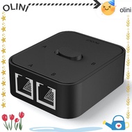 OLINI Selector RJ45 CAT6 For Laptop 2 in 1 Out 1 in 2 Out Ethernet