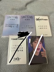 TXT soobin小卡（中文卡背