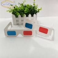 Red Blue 3D Glasses Paper Frame Anaglyph Cinema Viewing Glasses Movies 3D Video CM