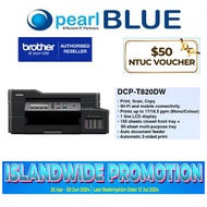 Brother DCP-T820DW Ink Tank Printer | Business savings with duplex, high-speed multifunction printer - [FREE $50 NTUC VOUCHER FROM BROTHER SG) - 25APR-30 JUNE 2024