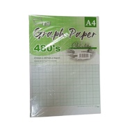 Uni Paper Graph Paper A4 60gsm 480sheets S-4803