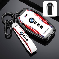 New Racing Zinc Alloy+ Leather Car Key Case Cover For Bmw X5 G05 g30 X3 G01 G31 X4 G02 G32 I8 X7 M5X