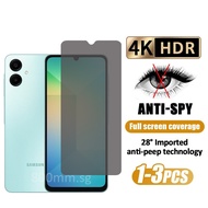 1-3 Pcs Privacy Tempered Glass Anti-Spy Screen Protector For Samsung A06 A16 5G A25 A35 A15 A05 A05S