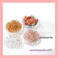 BEADS (10 grams) JAPANESE SAND BEADS 6 oz / 4 mm BRAND MGB MONTEMANIK CRAFT