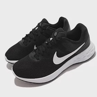 Nike 慢跑鞋 Revolution 6 NN 運動 女鞋 輕量 透氣 舒適 避震 環保理念 球鞋 黑 白 DC3729-003 24cm BLACK/WHITE