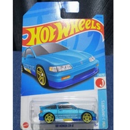 Hot Wheels Car Model 88 Honda CRX Blue HW J IMPORTS New Unopened
