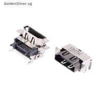 GoldenSilver Replace Accessories For Xbox One S/X HDMI Interface Compatible Socket Jack For XBOX ONE S/X Microswitch Port Connector SG