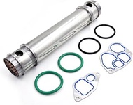 Engine Oil Cooler Replacement for F250 F350 F450 F550 7.3L # 1C3Z6C610BA 1815904C2 F4TZ6A636A 1C3Z6A